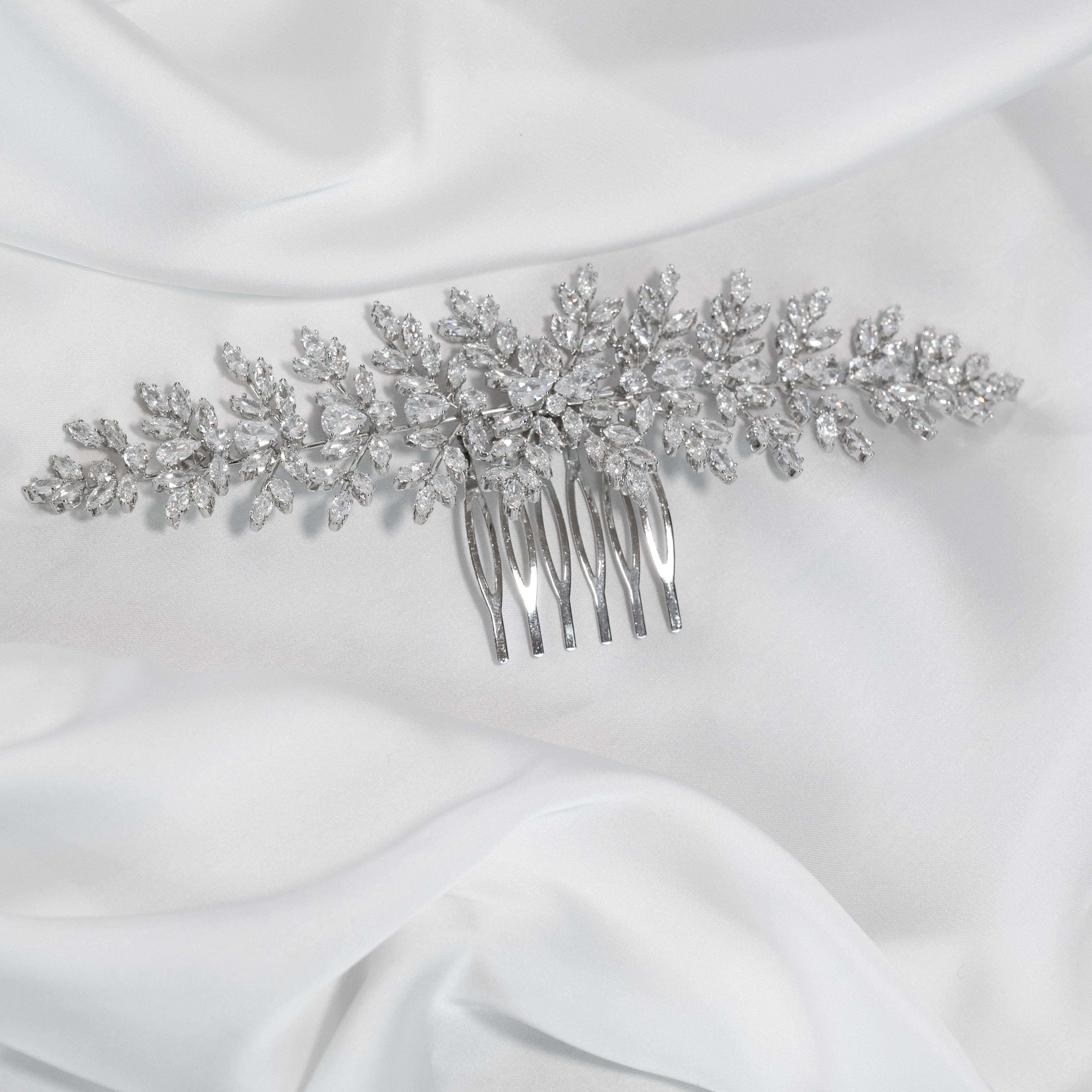 Bridalite Zircon Hair Comb