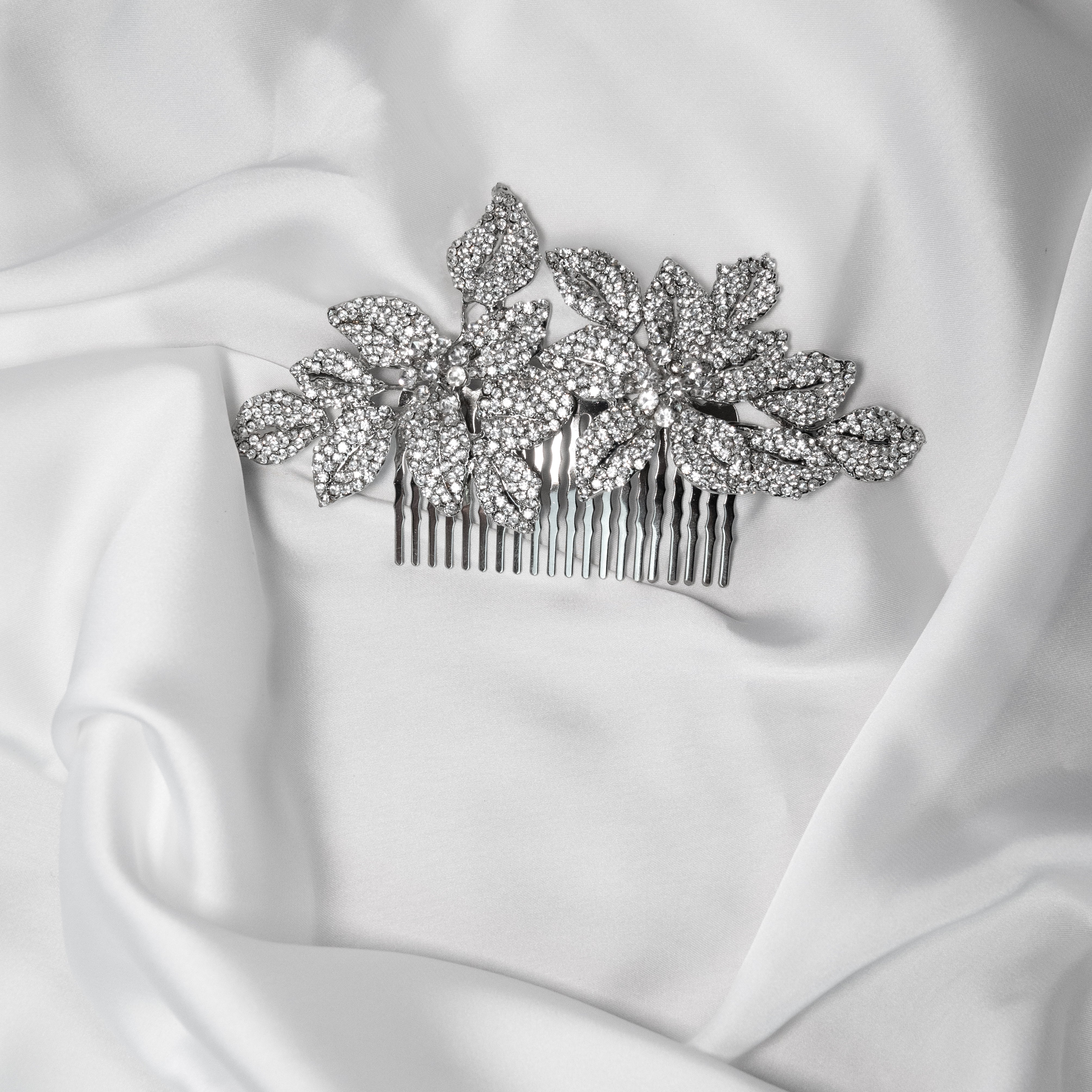 Crystal Aurora Hair Comb