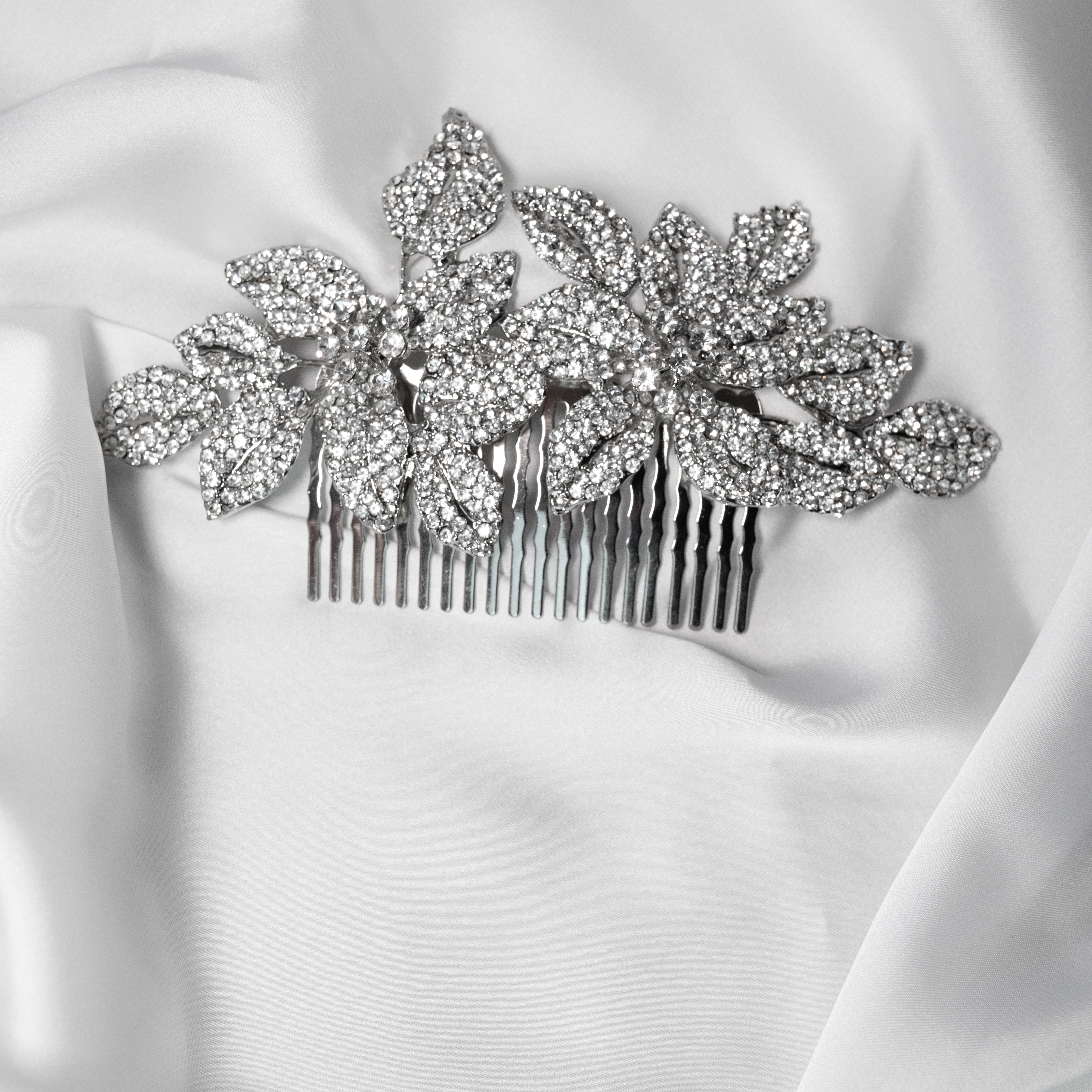 Crystal Aurora Hair Comb