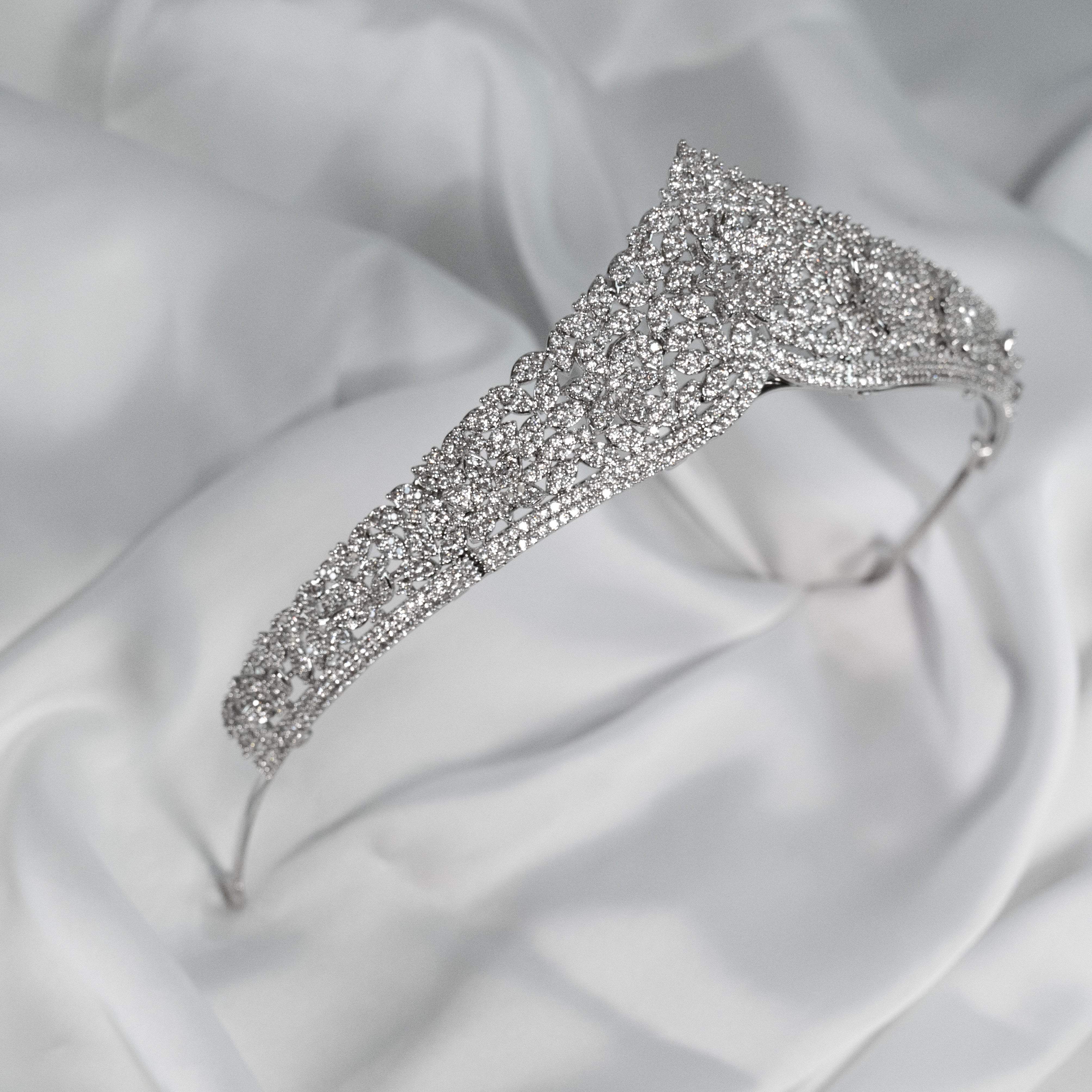 Elysian Zircon Bridal Tiara