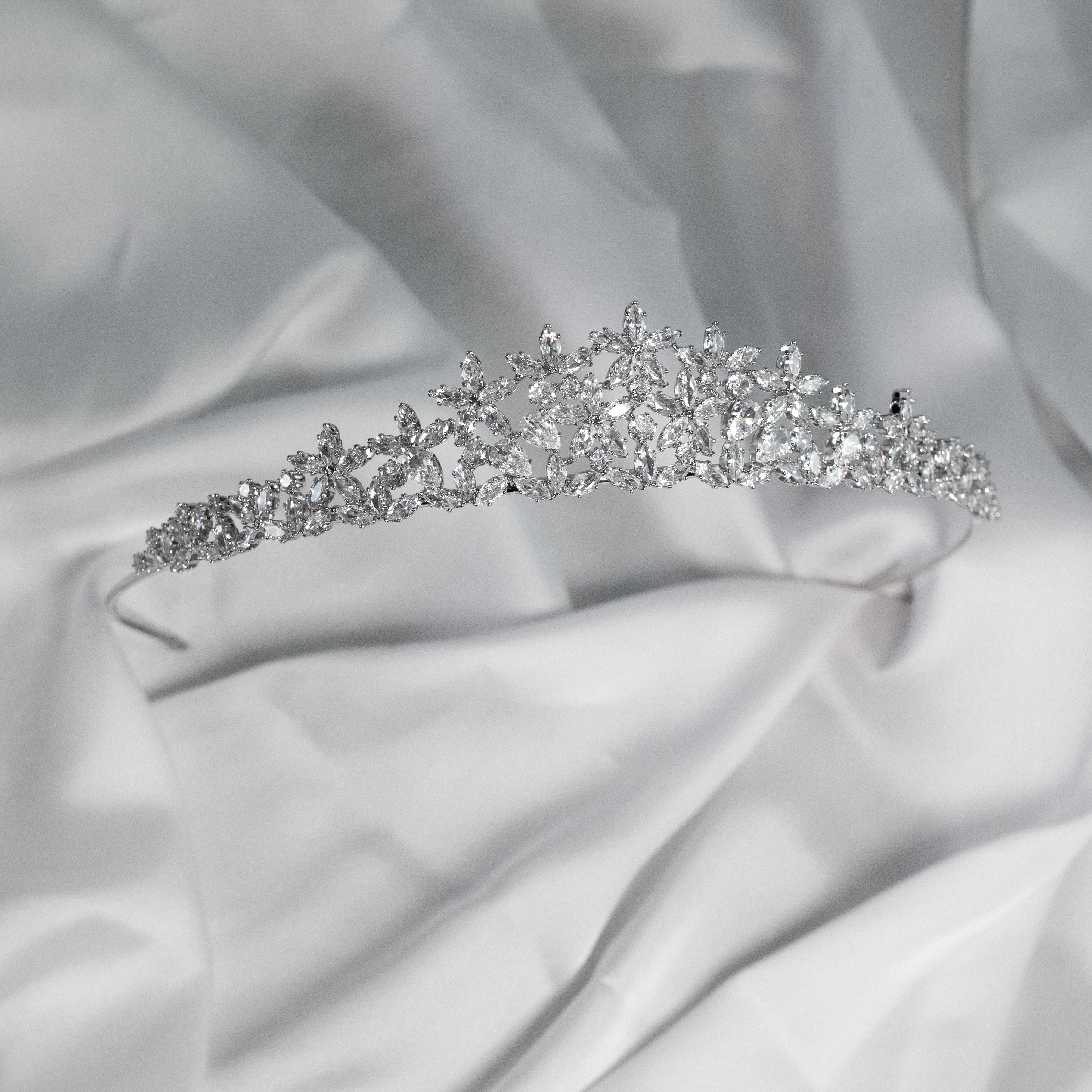 Aria Zircon Bridal Tiara