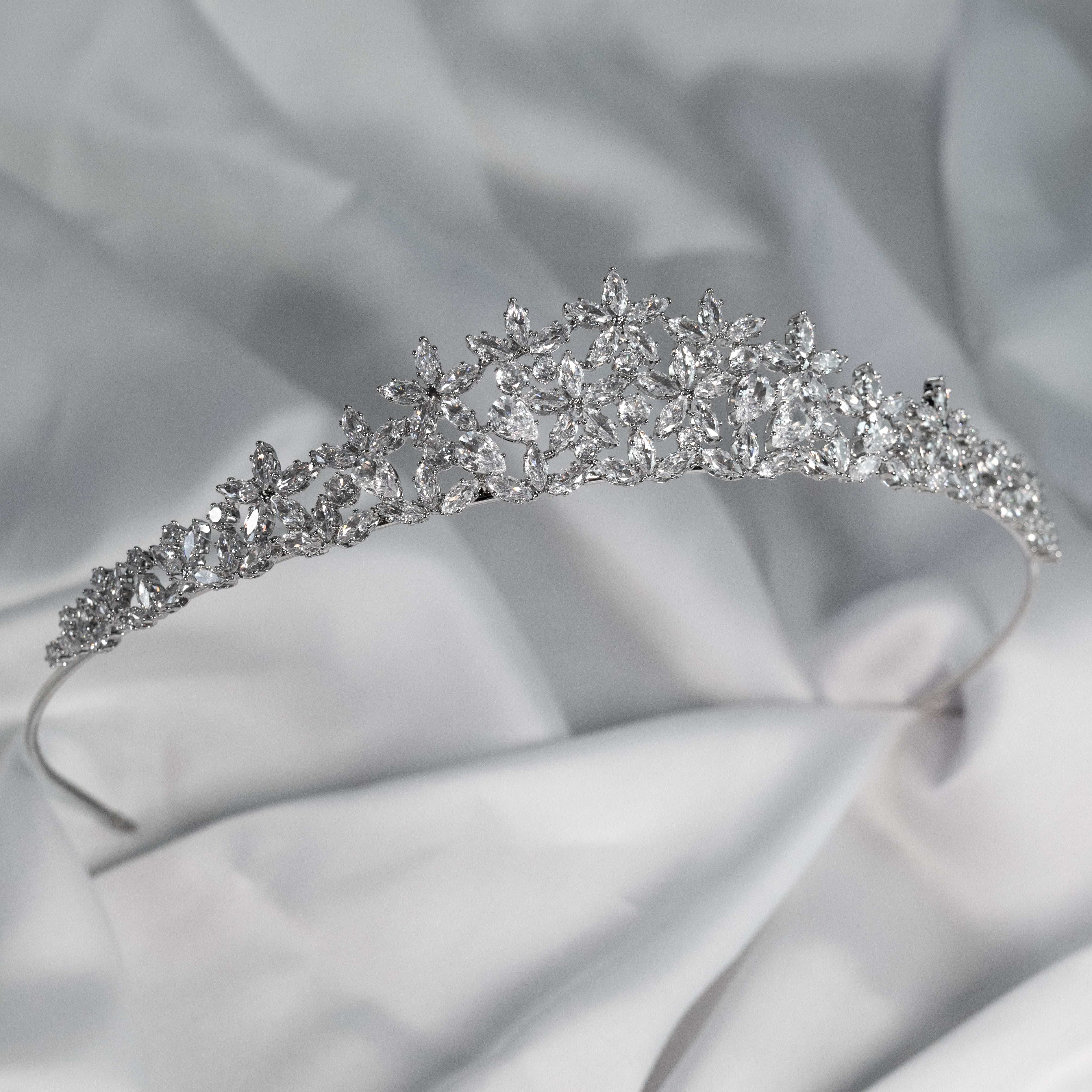 Aria Zircon Bridal Tiara