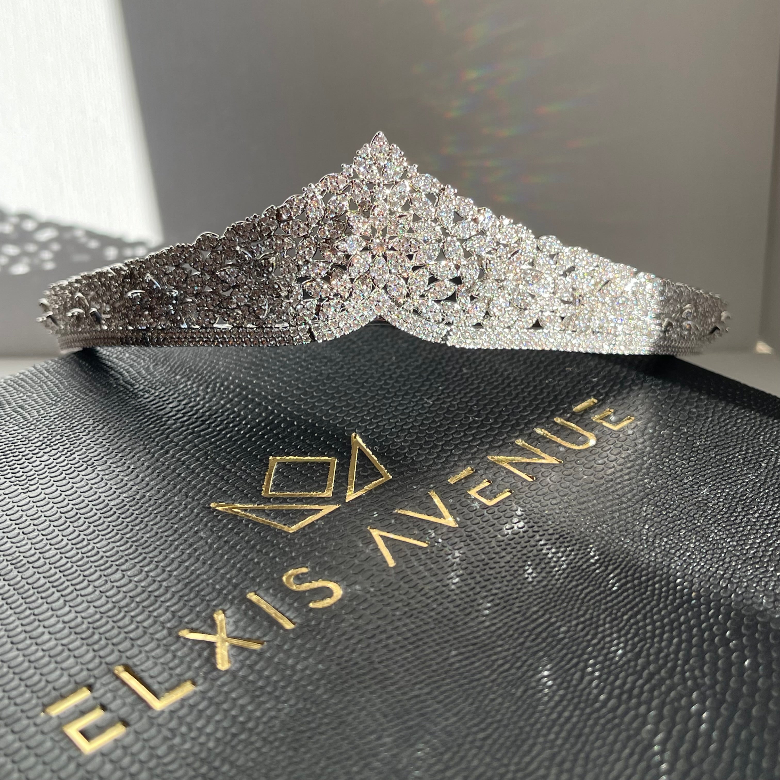 Elysian Zircon Bridal Tiara