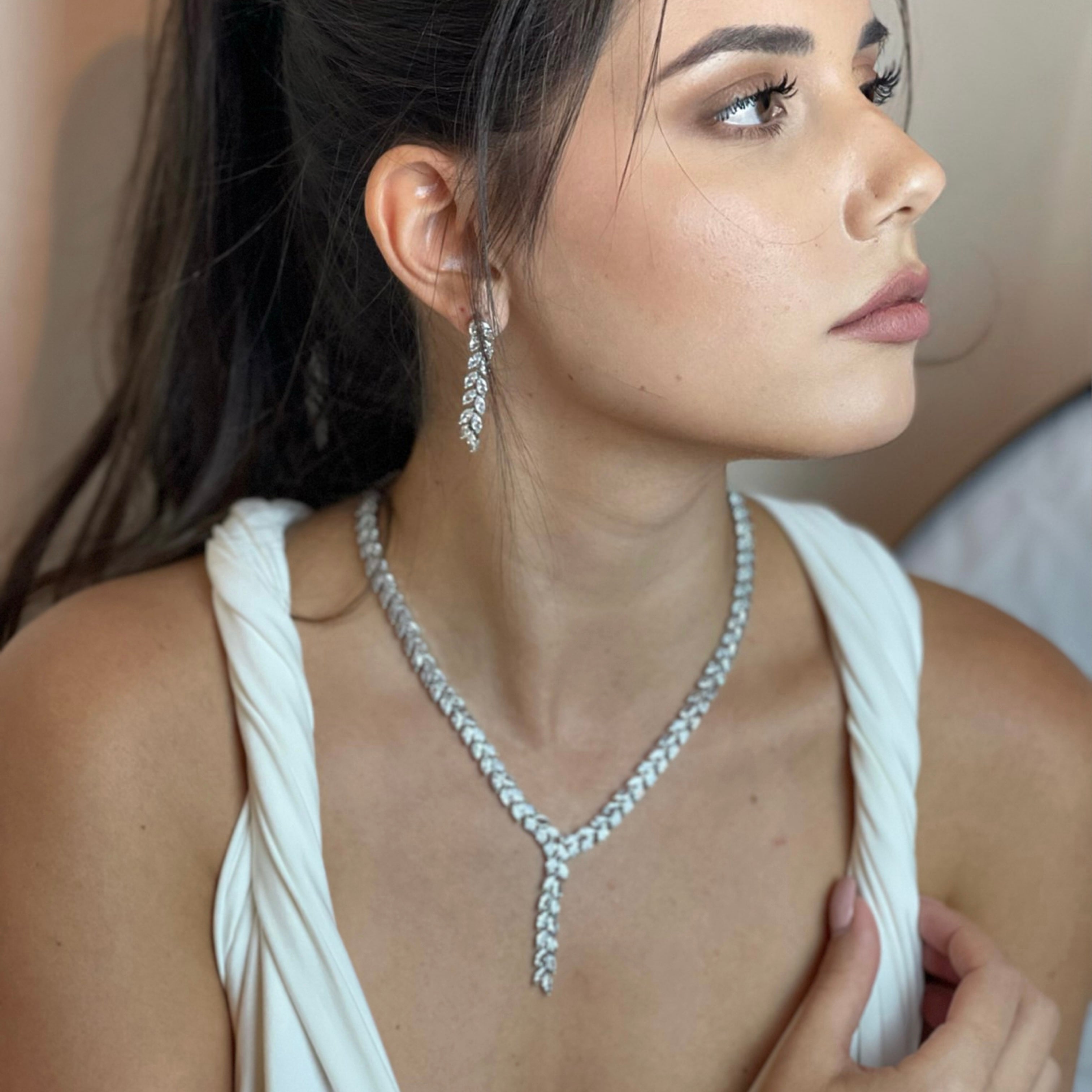 Lumière Zircon Jewelry Set