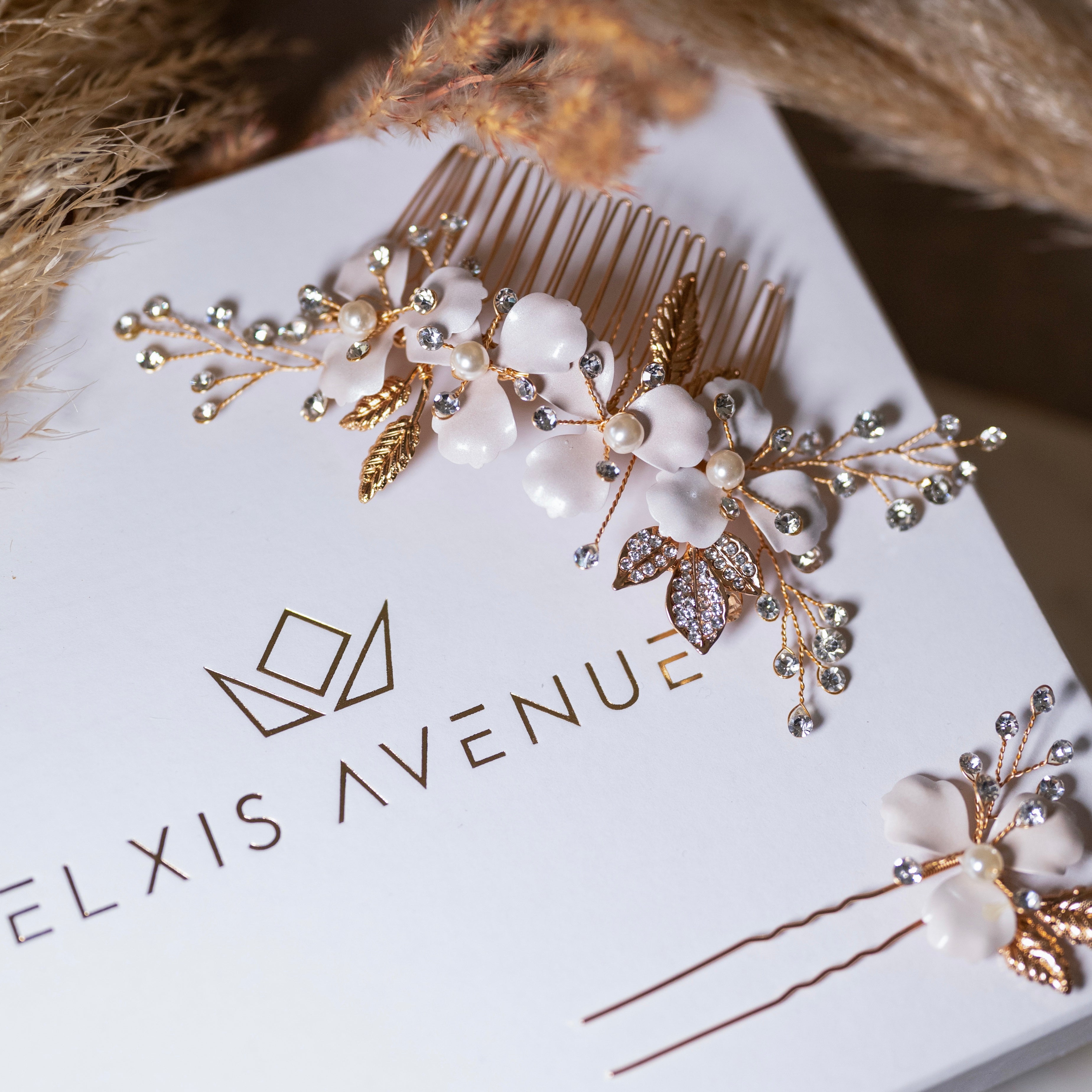 Irida Hair Comb & Pins