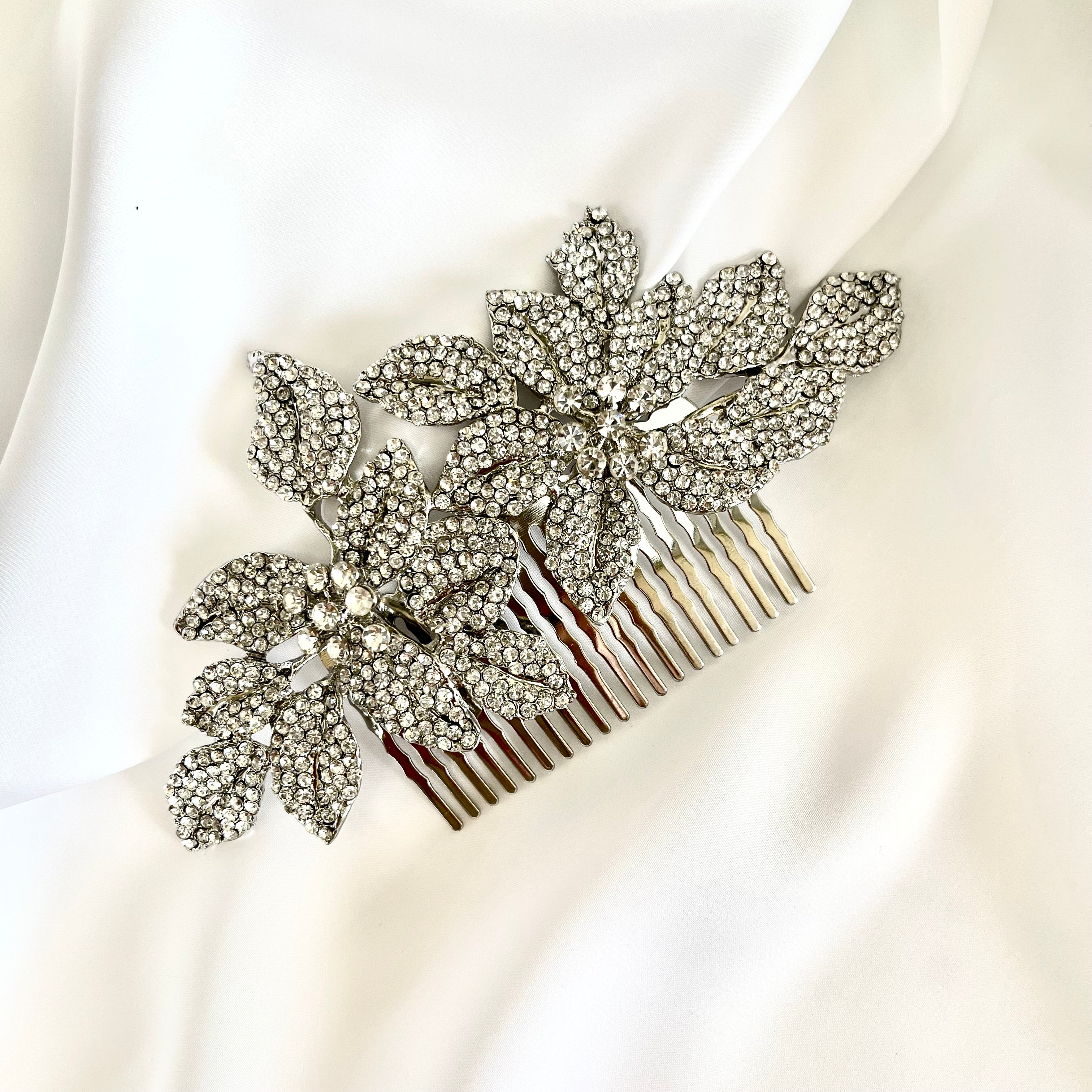 Crystal Aurora Hair Comb