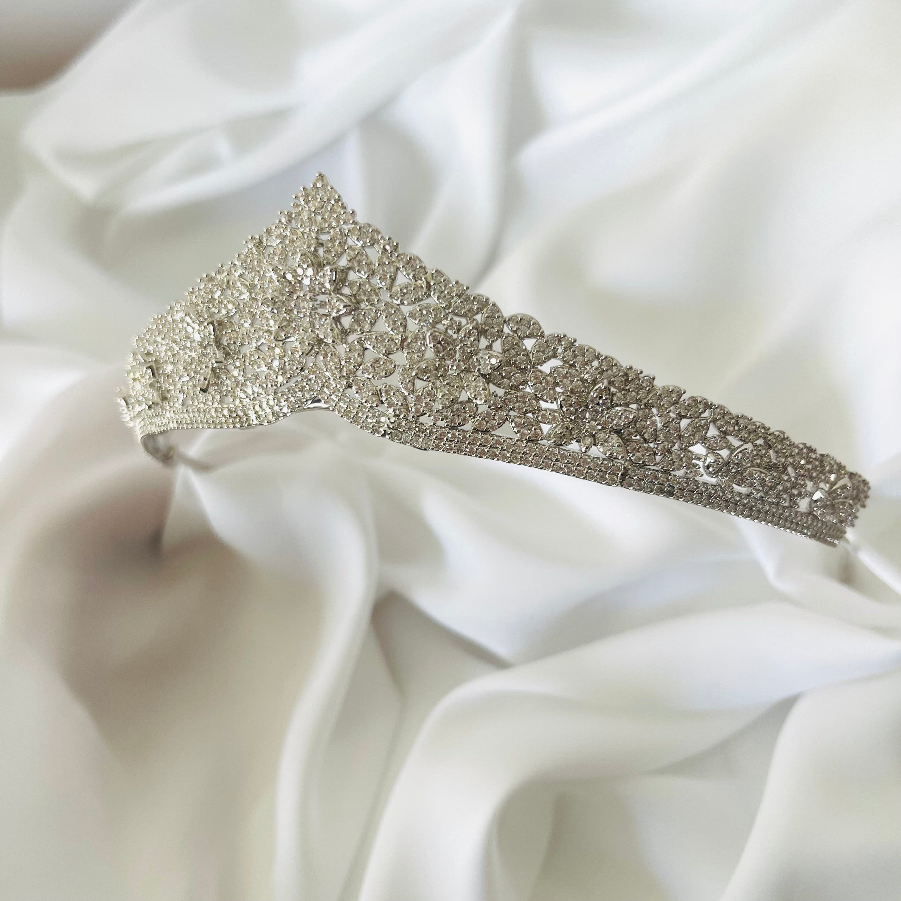 Elysian Zircon Bridal Tiara