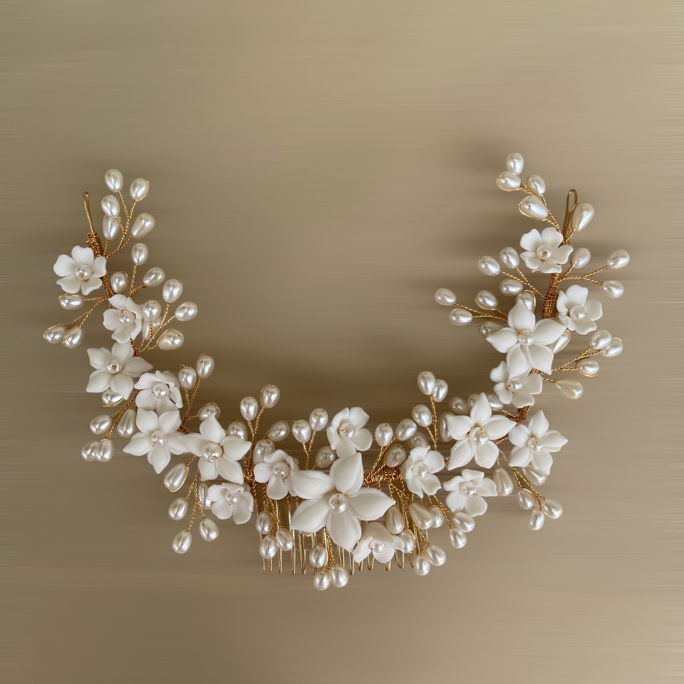 Blossom Pearl Hair Comb