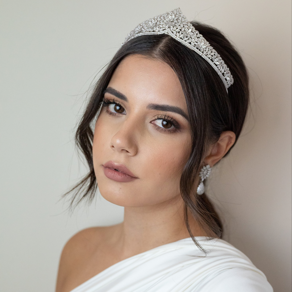 Elysian Zircon Bridal Tiara