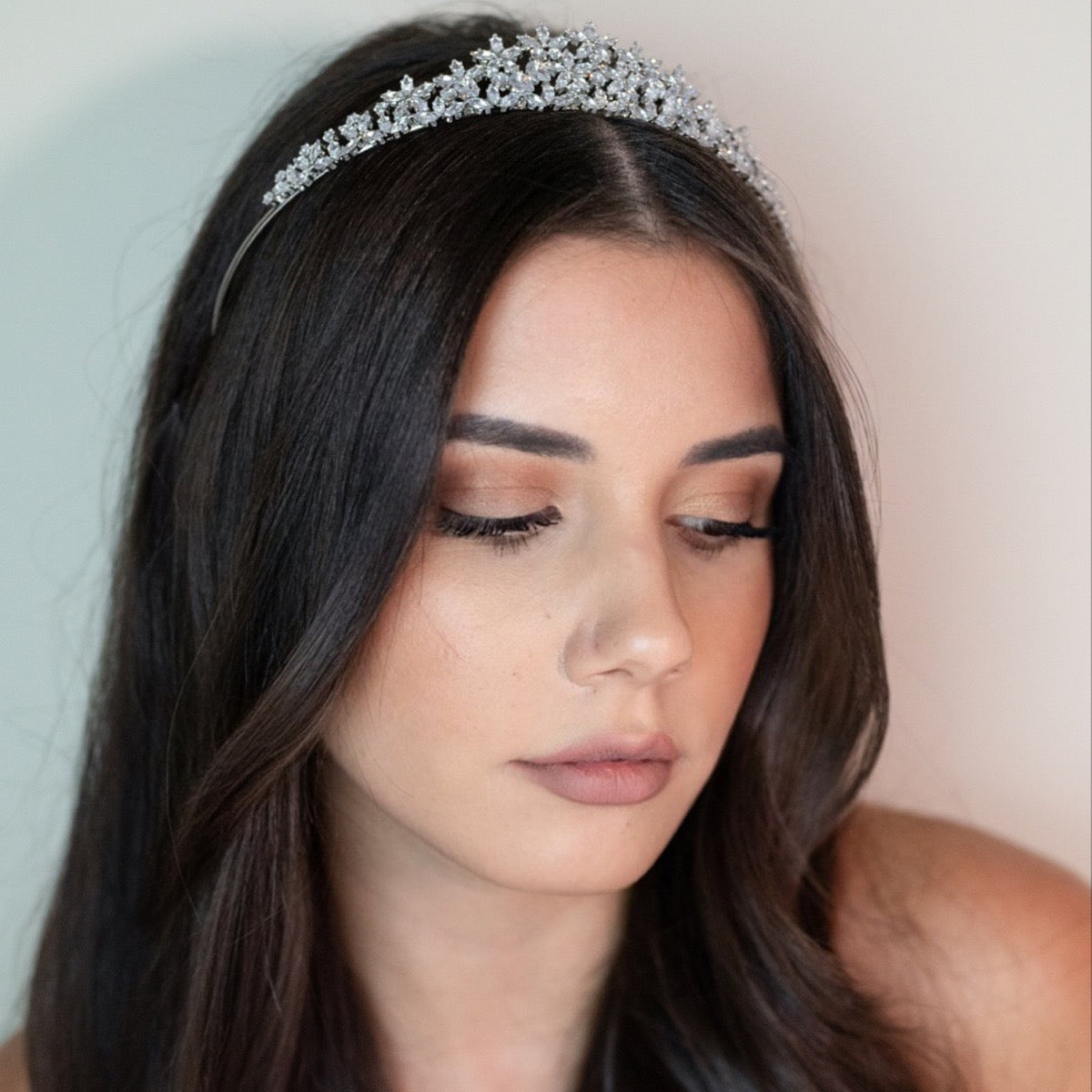 Aria Zircon Bridal Tiara