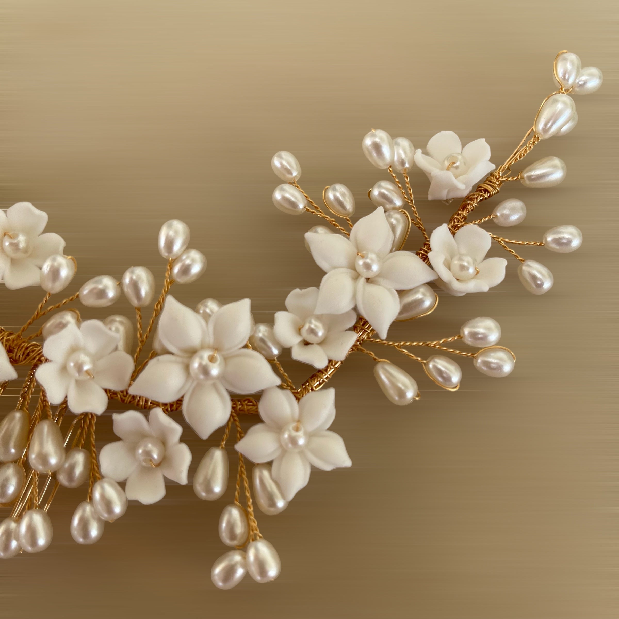 Blossom Pearl Hair Comb