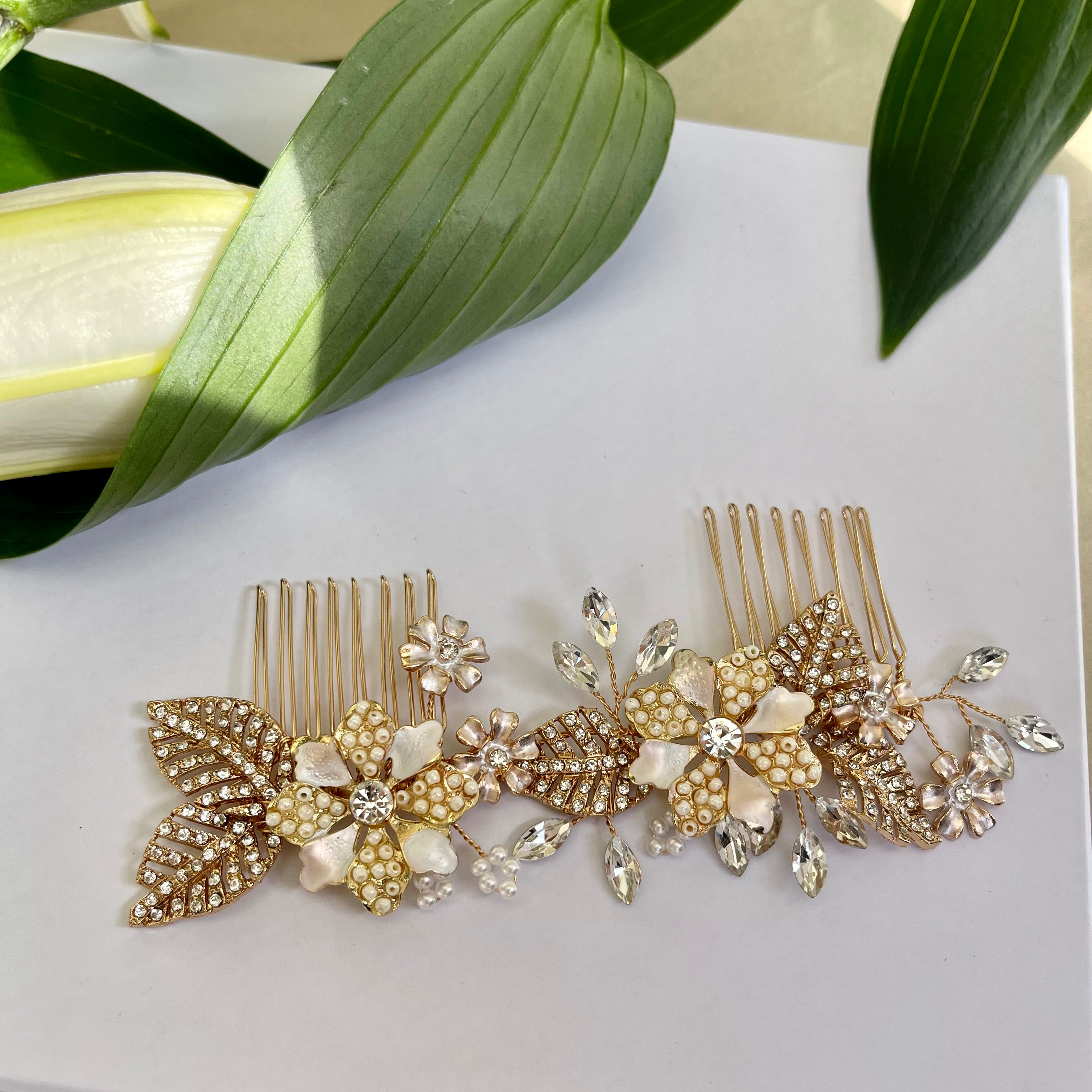 Dazzling Double Hair Comb