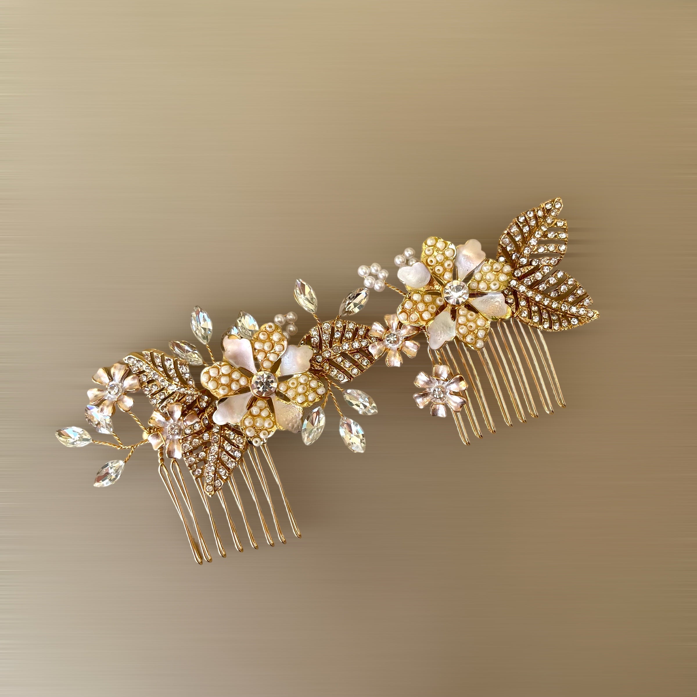 Dazzling Double Hair Comb