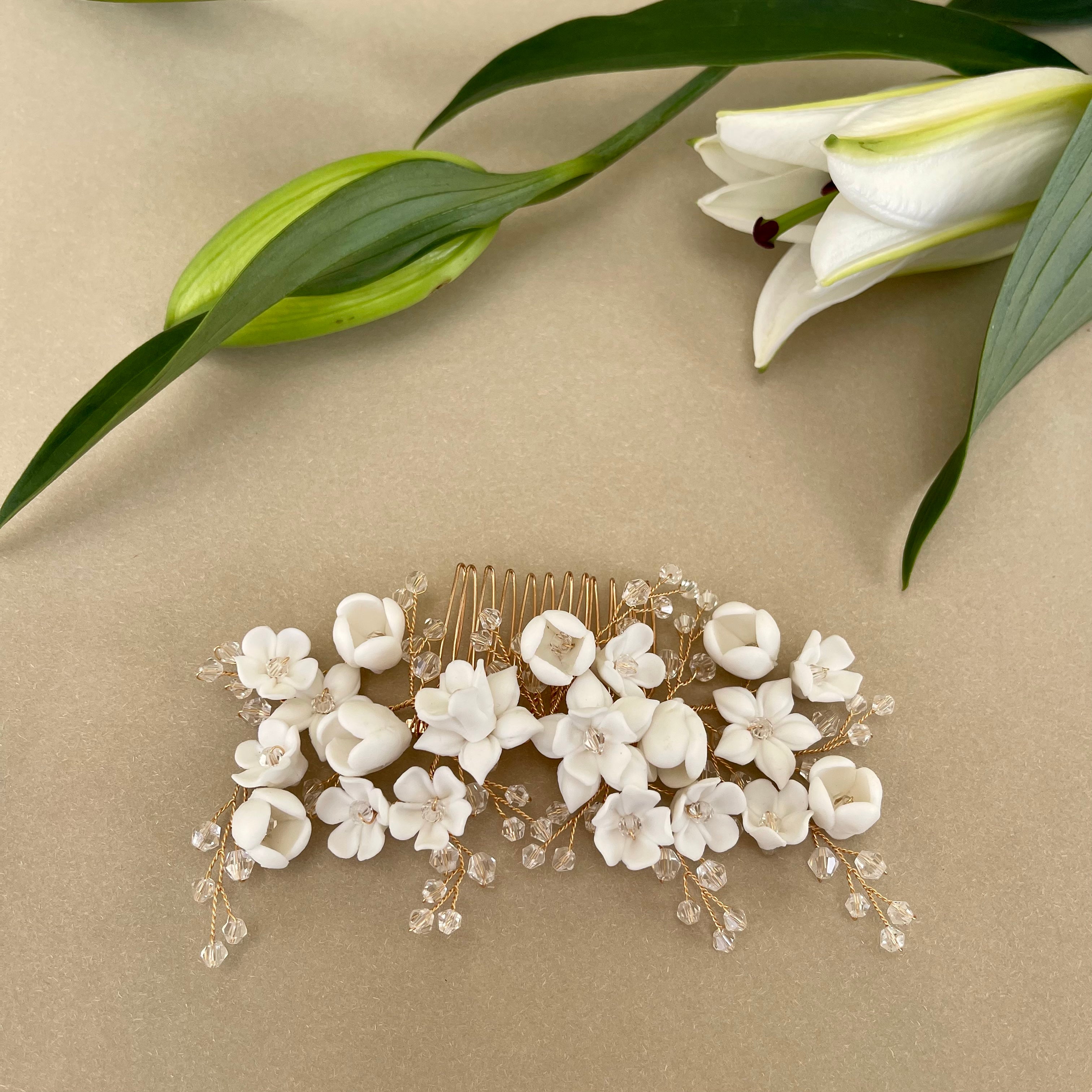 Blossom Fleur Hair Comb