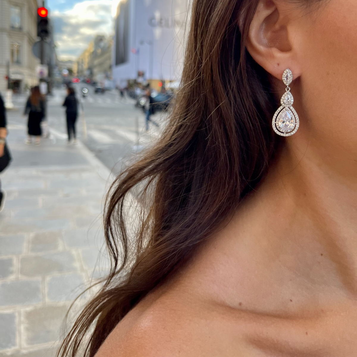 Parisian Radiance Earrings