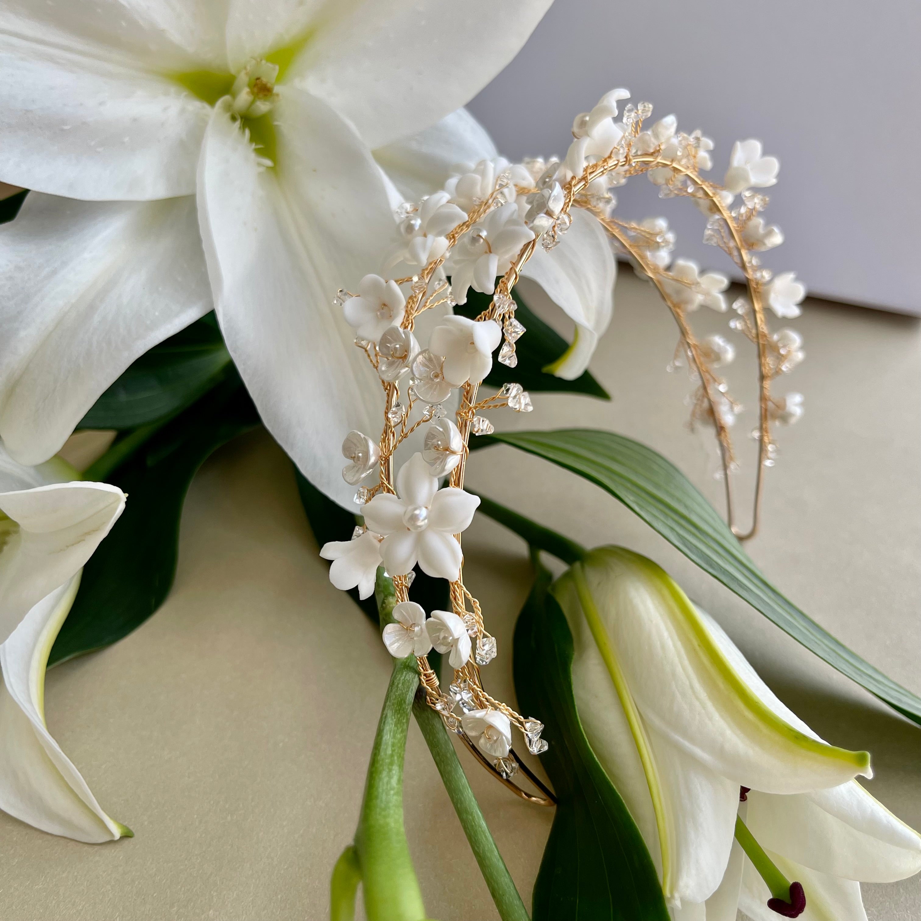 Blossom Double Tiara